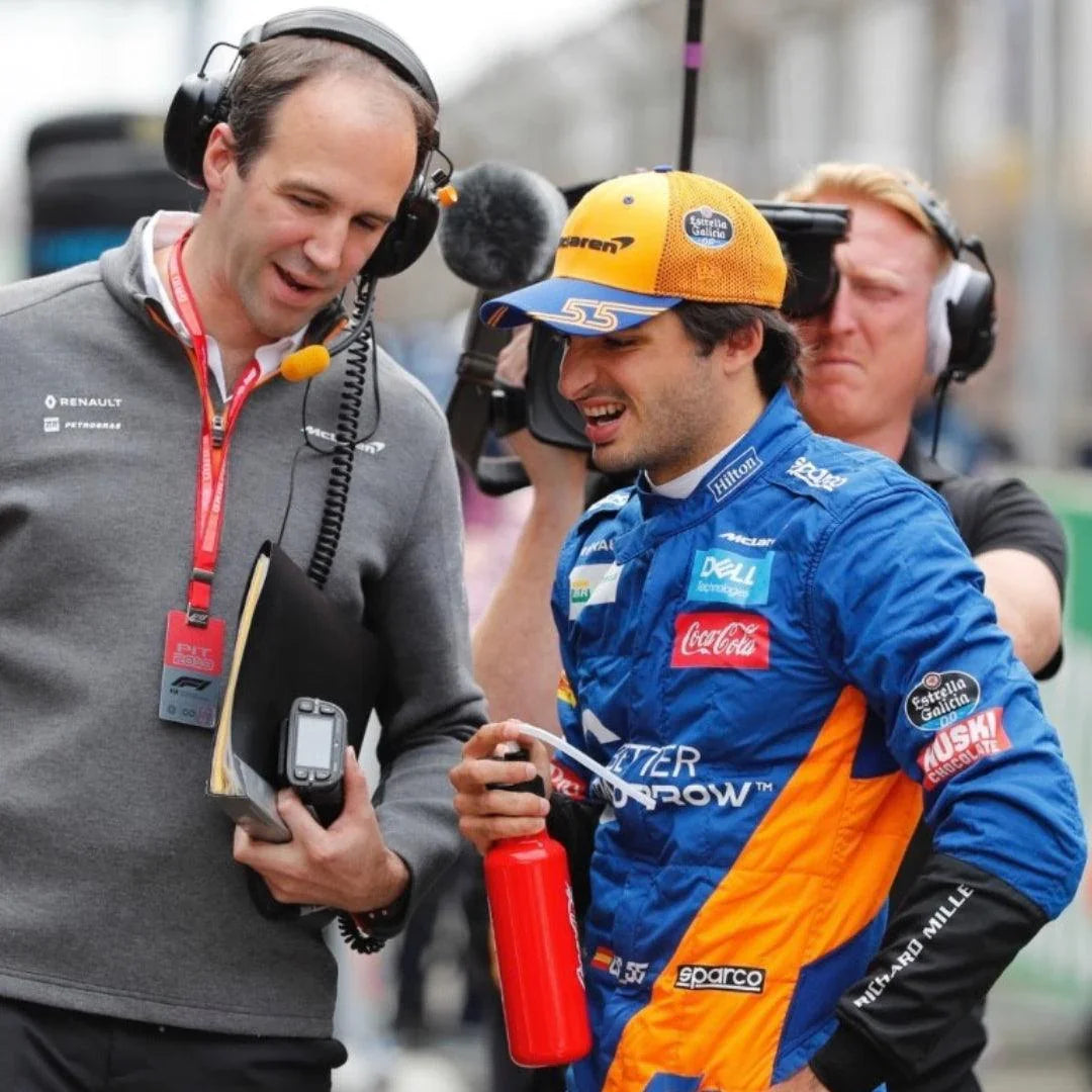 Carlos Sainz Team Mclaren 2019 Race Suit - F1 Vintage Racewear