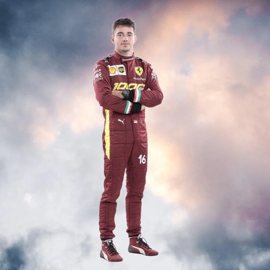 Charles Leclerc 2020 Ferrari 1000 GP Replica racing suit Ferrari F1 - F1 Vintage Racewear