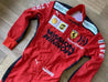 Charles Leclerc 2020 Ferrari Mission Winnow Replica Racing Suit - Vintage F1 Racewear