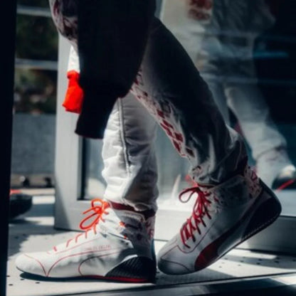 Charles Leclerc 2023 Monaco Grand Prix Race Boots - F1 Vintage Racewear