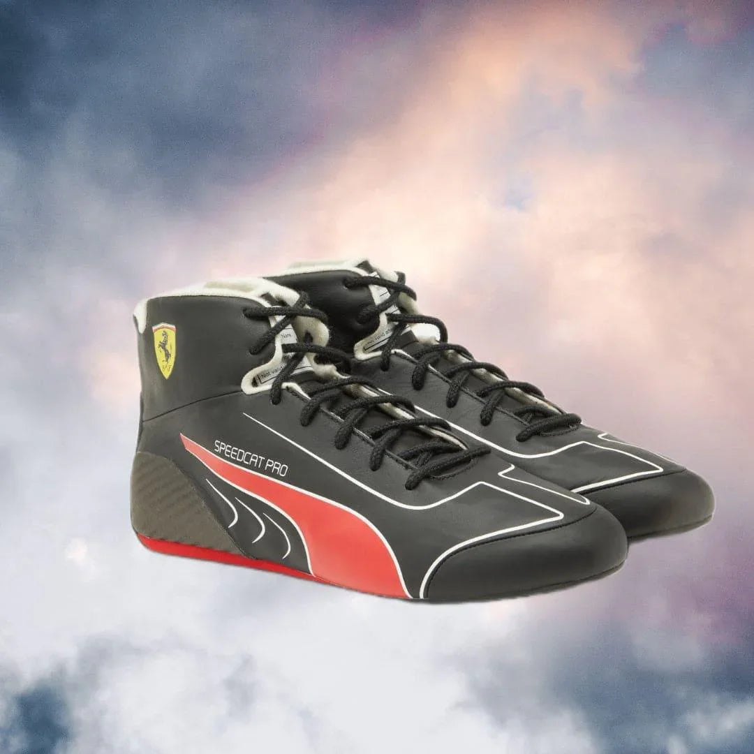 Charles Leclerc Scuderia Ferrari Speedcat Pro Replica Shoes™ - F1 Vintage Racewear