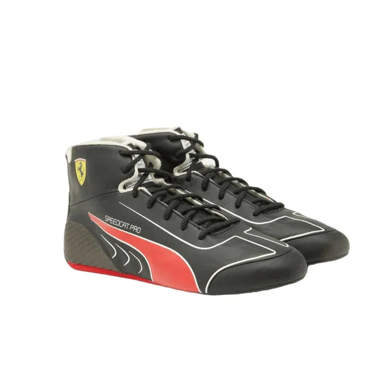 Charles Leclerc Scuderia Ferrari SpeedCat Pro Replica Shoes - F1 Vintage Racewear