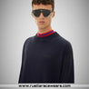 Cotton and silk sweater with Ferrari logo - Vintage F1 Racewear