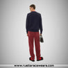 Cotton and silk sweater with Ferrari logo - Vintage F1 Racewear