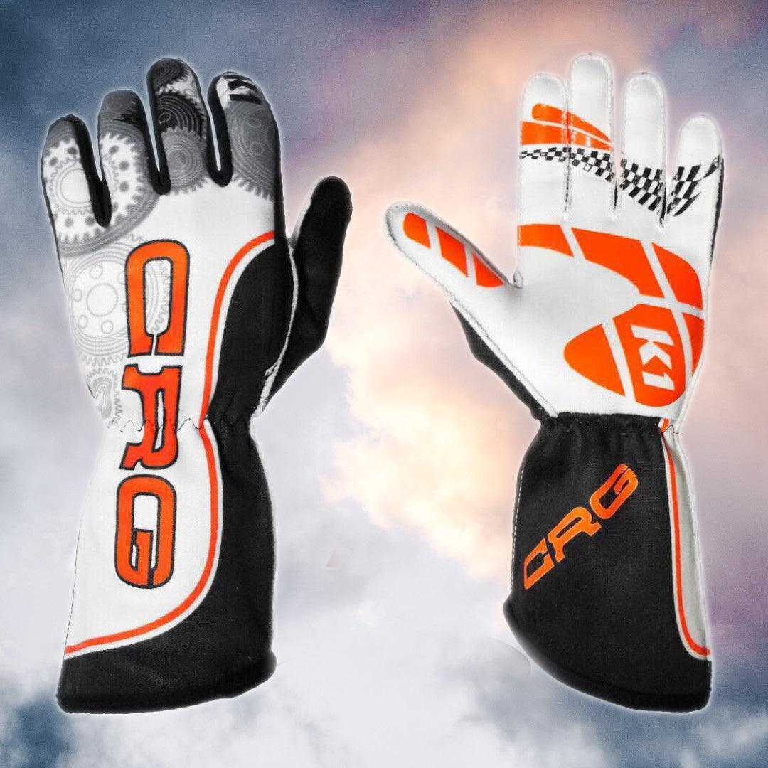 CRG Kart Racing Gloves - F1 Vintage Racewear