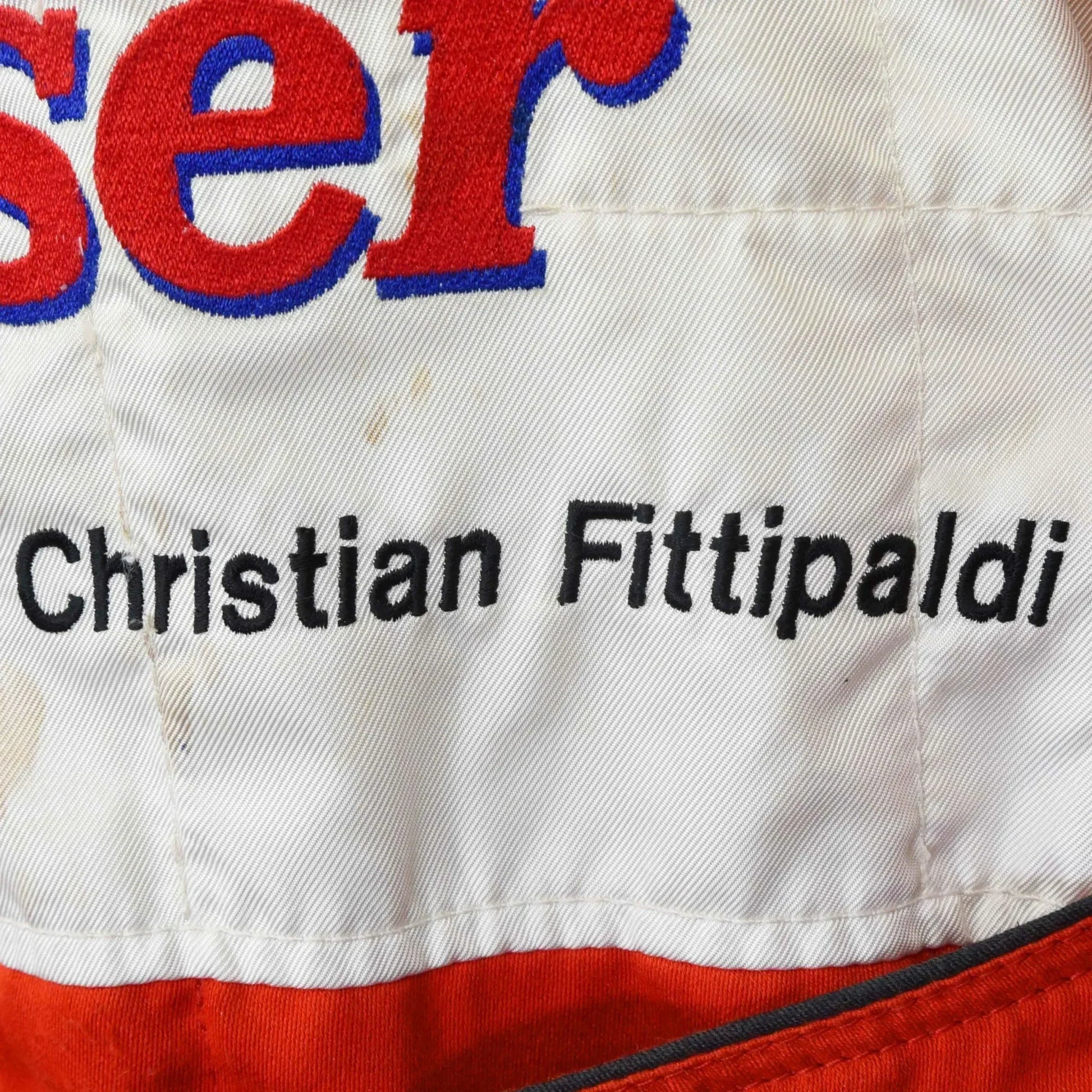 1997 Christian Fittipaldi Signed Newman-Haas Momo IndyCar Suit - F1 Vintage Racewear