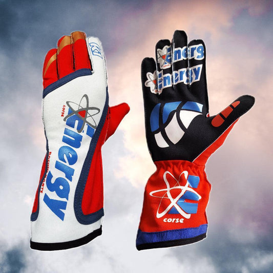 Energy Corse Kart Racing Gloves - F1 Vintage Racewear
