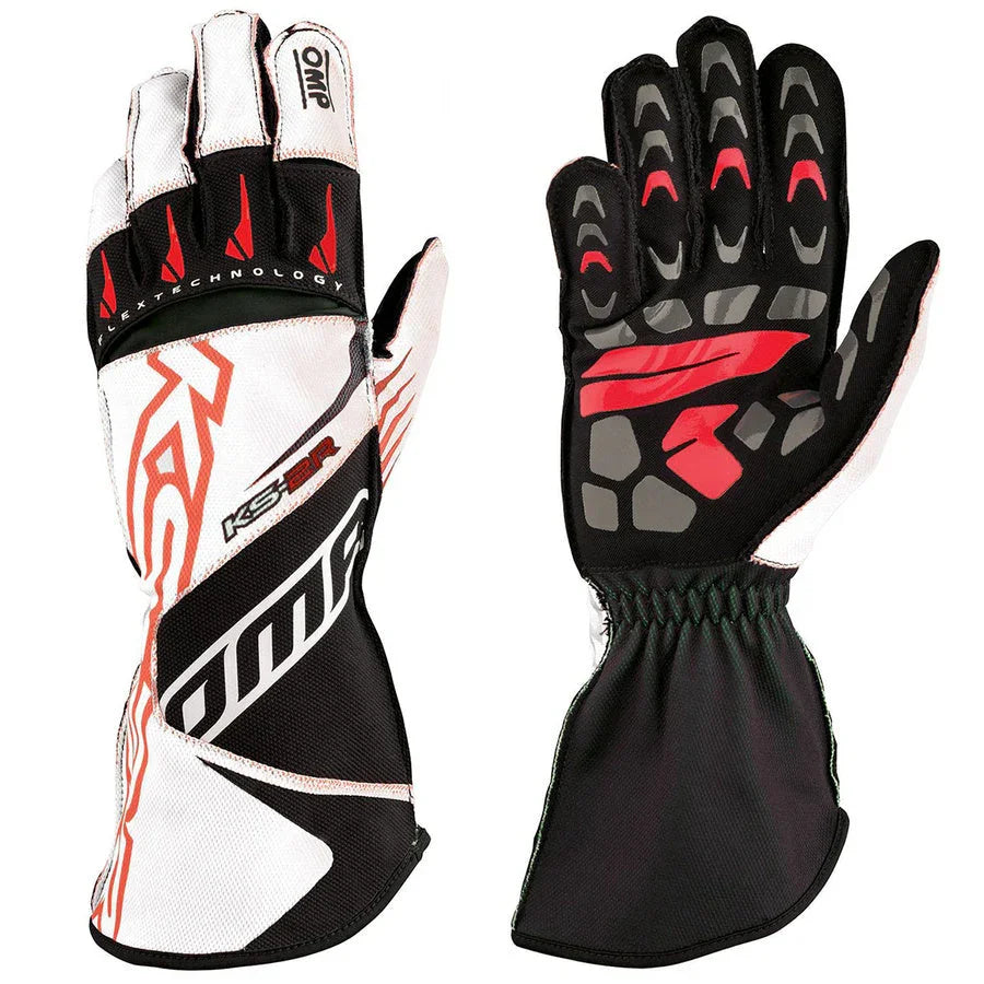 OMP KS-2R Kart Racing Gloves - F1 Vintage Racewear