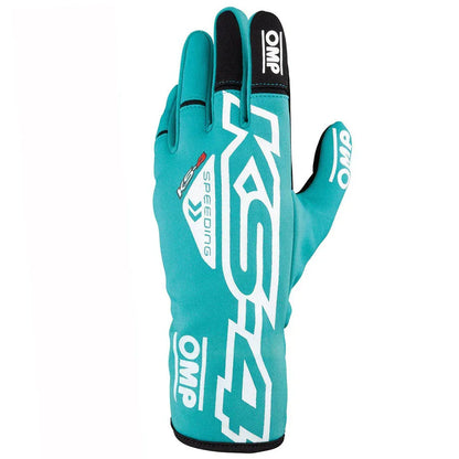 OMP KS-4 Kart Racing Gloves - F1 Vintage Racewear