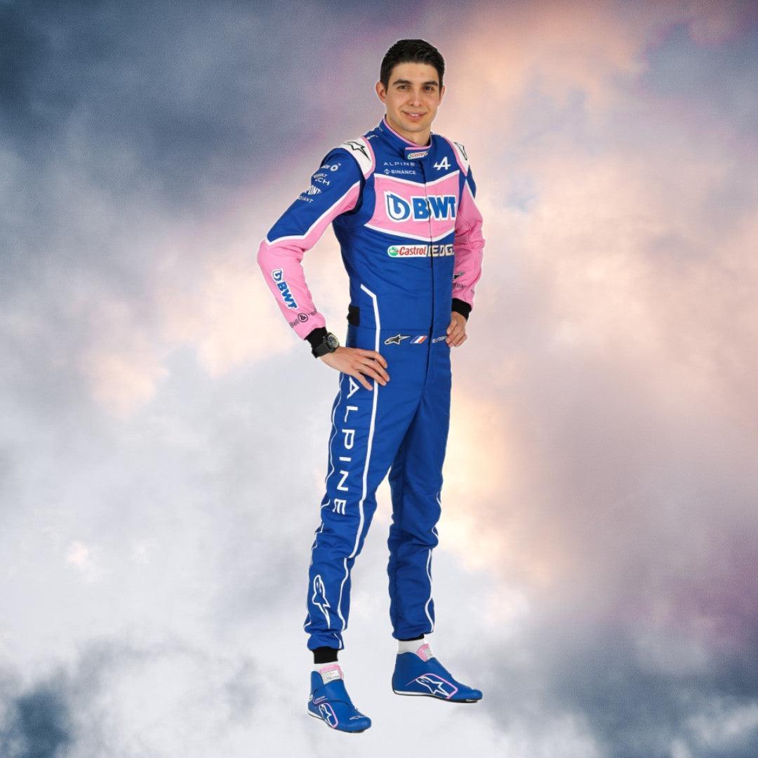 Esteban Ocon 2022 Race Suit Australian GP F1 - F1 Vintage Racewear