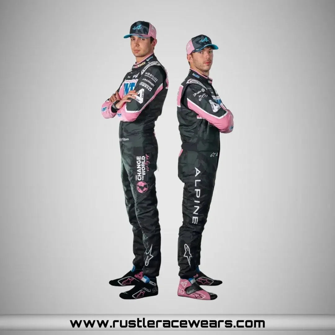Esteban Ocon 2023 BWT Alpine F1 Team Race Suit - Las Vegas GP - F1 Vintage Racewear