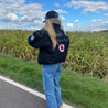 F1 Vintage Mercedes Jacket Black - Vintage F1 Racewear