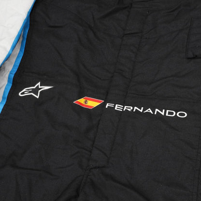 FERNANDO ALONSO 2021 ALPINE F1 RACE SUIT - F1 Vintage Racewear