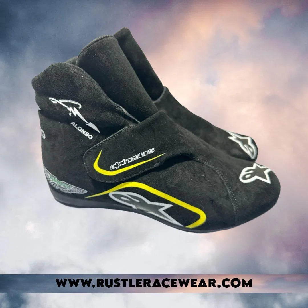 Fernando Alonso Aston Martin 2023 Race F1 BOOT - F1 Vintage Racewear