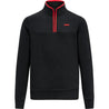 Formula 1 Tech Collection F1 1/4 Zip Sweatshirt - Black - Vintage F1 Racewear