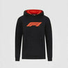 Formula 1 Tech Collection F1 Kids Large Logo Hooded Sweatshirt-Youth Black - Vintage F1 Racewear
