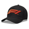 Formula 1 Tech Collection F1 Large Logo Baseball Hat- Black/White/Red/Pink/Lime/Blue - Vintage F1 Racewear