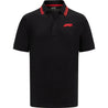 Formula 1 Tech Collection F1 Men's Polo Shirt - Black - Vintage F1 Racewear