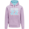 Formula 1 Tech Collection F1 Miami GP Unisex Hoodie - Lilac/Baby Blue - Vintage F1 Racewear