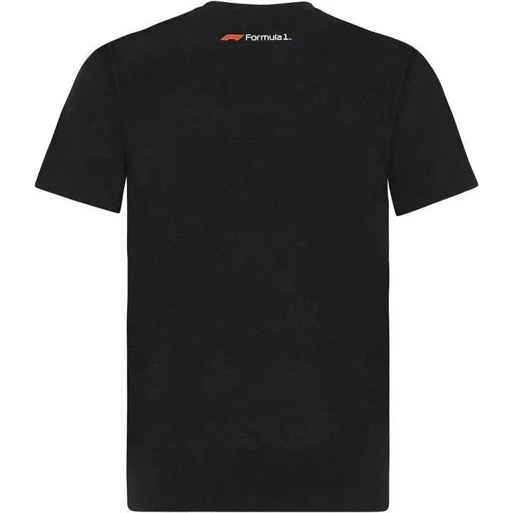 Formula 1 Tech Collection F1 Women's Large Logo T-Shirt White/Red/Black - F1 Vintage Racewear
