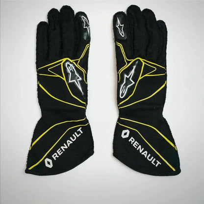 2018 Carlos Sainz Renault F1 Team Racing Gloves - F1 Vintage Racewear