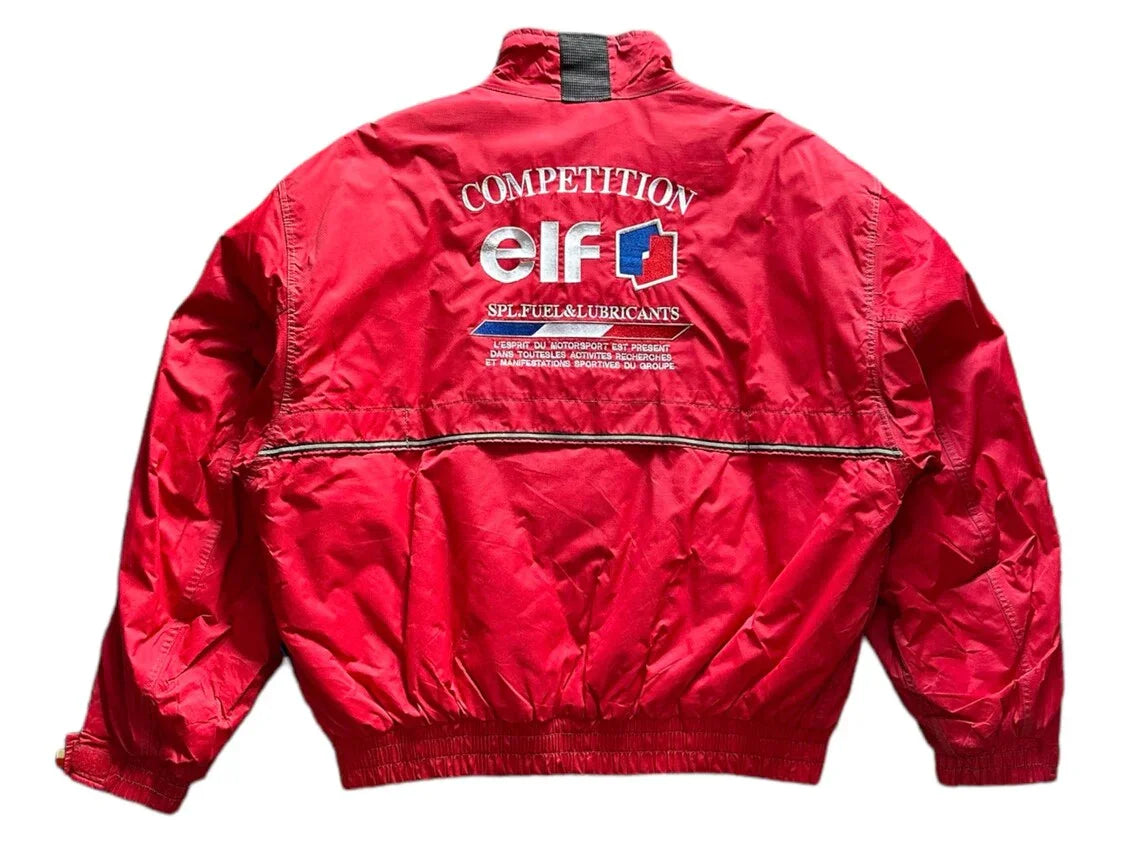 Vintage ELF Racing Motorcycle embroidery - F1 Vintage Racewear