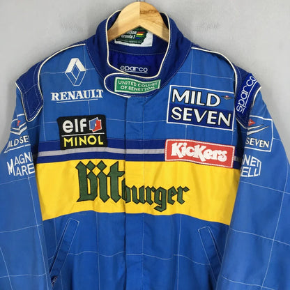Vintage Benetton Bitburger Formula 1 Embroidery - F1 Vintage Racewear