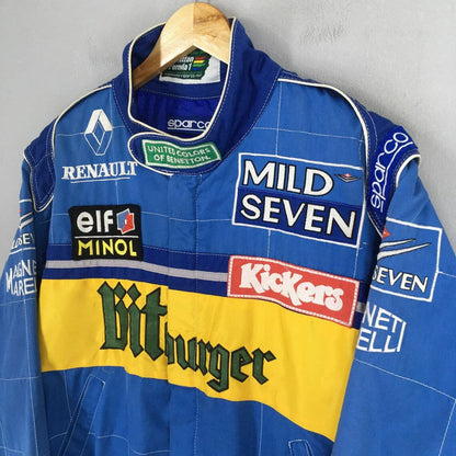 Vintage Benetton Bitburger Formula 1 Embroidery - F1 Vintage Racewear