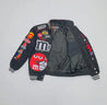 Vintage F1 Adult Racing Jacket MNMS Jacket Padded EMBROIDERED Drill Quality - Vintage F1 Racewear