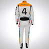 New Mclaren Silverstone Lando Norris 2023 F1 Team Race Suit - Vintage F1 Racewear