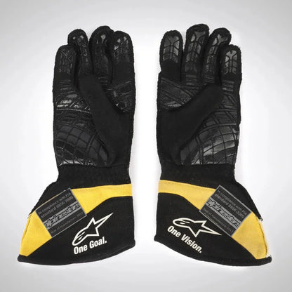 2017 Carlos Sainz Renault F1 Race Gloves - F1 Vintage Racewear