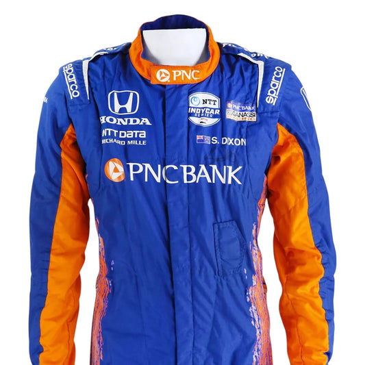 Scott Dixon Signed Long Beach IndyCar Suit - F1 Vintage Racewear
