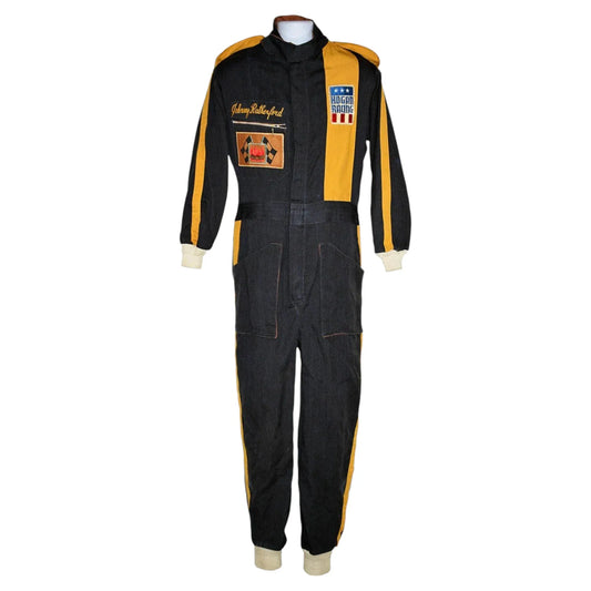 1974 Johnny Rutherford Signed Race Hogan Racing F5000 Suit - F1 Vintage Racewear