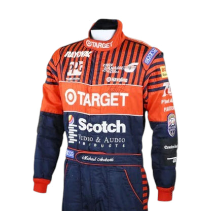 1994 Michael Andretti Signed Race Chip Ganassi Racing IndyCar Suit - F1 Vintage Racewear