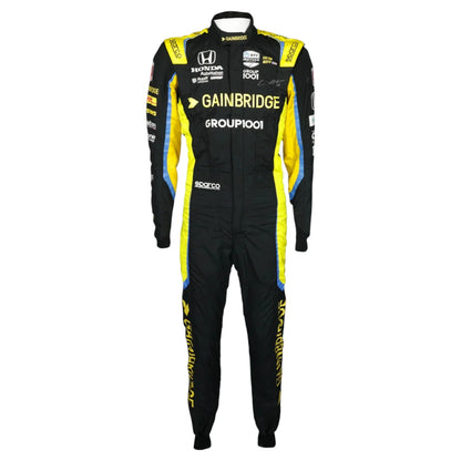 Colton Herta Signed Race Suit - 2022 Andretti Autosport IndyCar - F1 Vintage Racewear