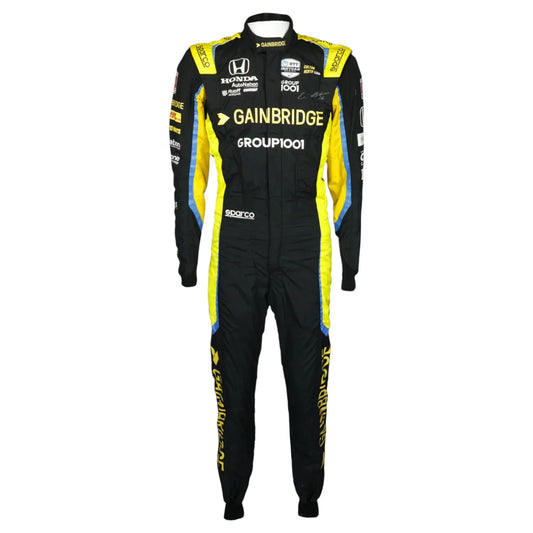 Colton Herta Signed Race Suit - 2022 Andretti Autosport IndyCar - F1 Vintage Racewear