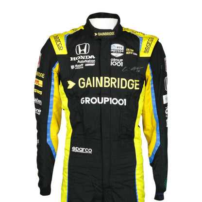 Colton Herta Signed Race Suit - 2022 Andretti Autosport IndyCar - F1 Vintage Racewear