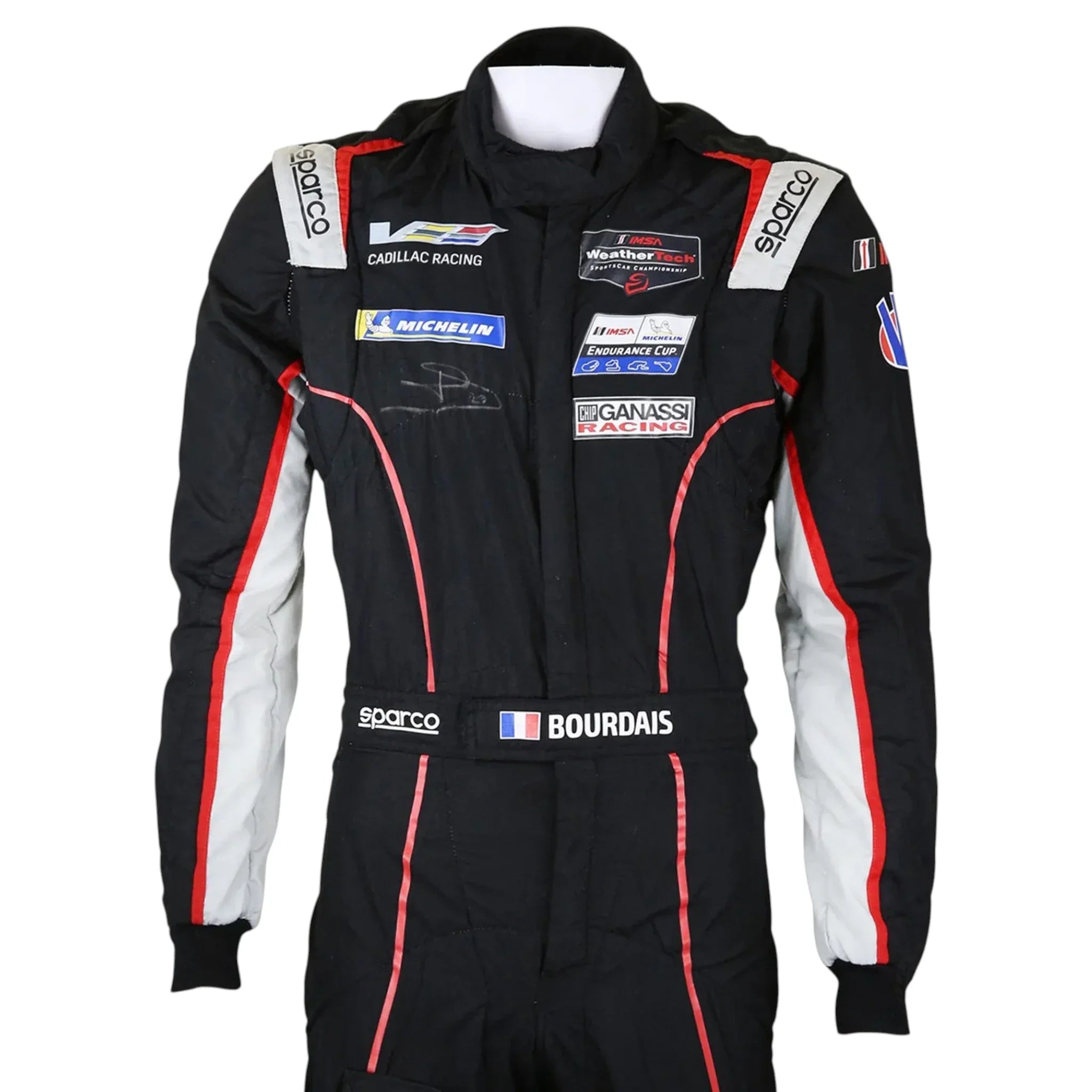 Sebastien Bourdais Signed Race Suit - 2022 Cadillac Racing Sportscar - F1 Vintage Racewear