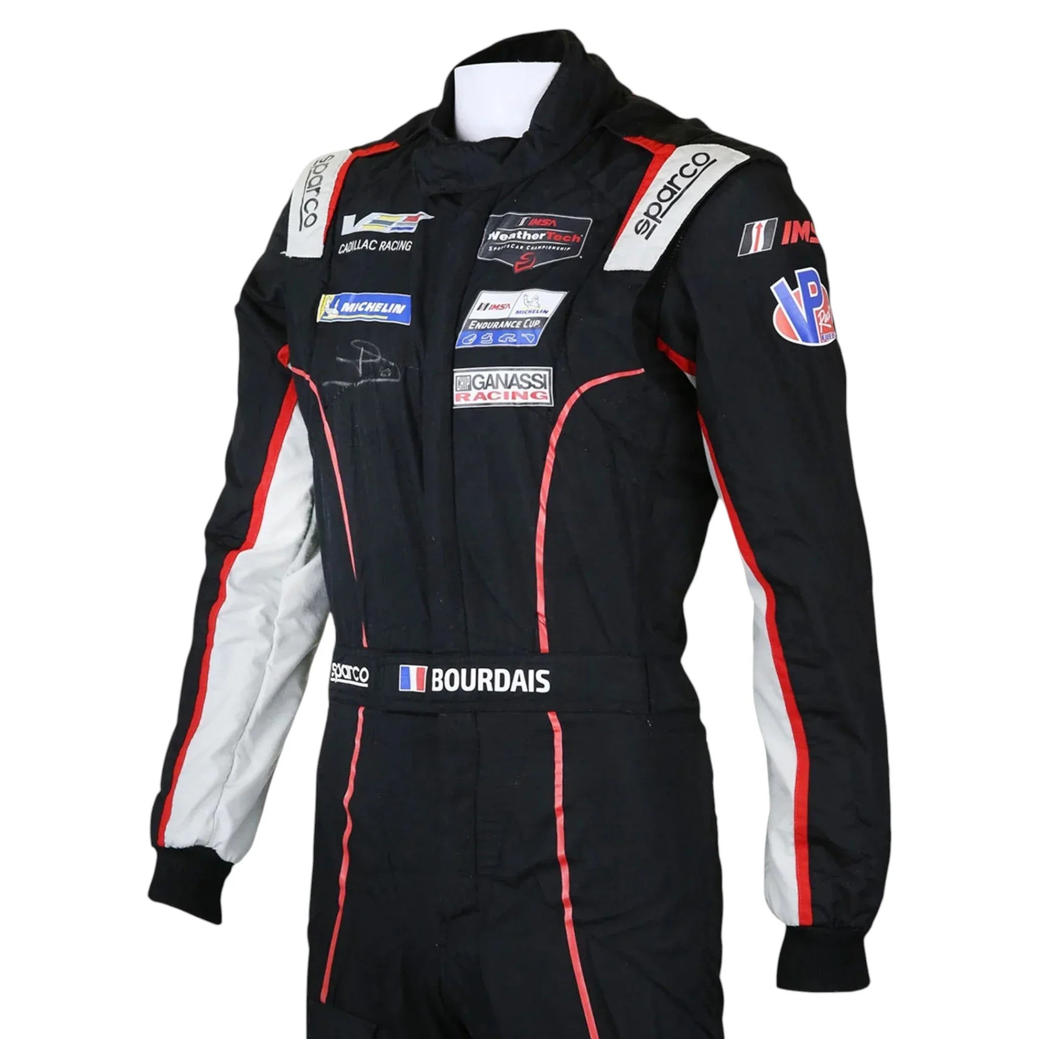 Sebastien Bourdais Signed Race Suit - 2022 Cadillac Racing Sportscar - F1 Vintage Racewear