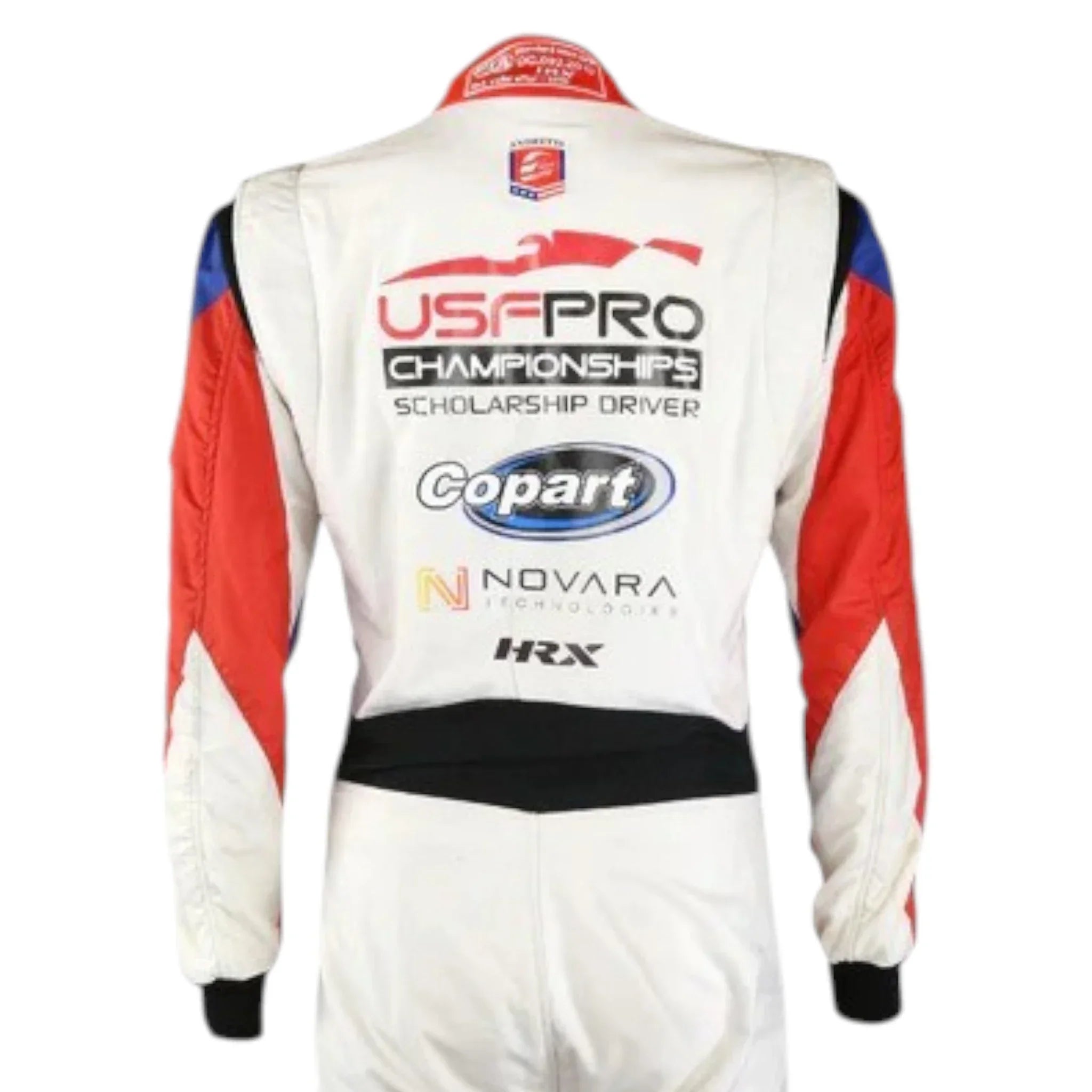 Signed Race Winning Indy NXT Suit - 2023 Louis Foster Andretti Autosport - F1 Vintage Racewear