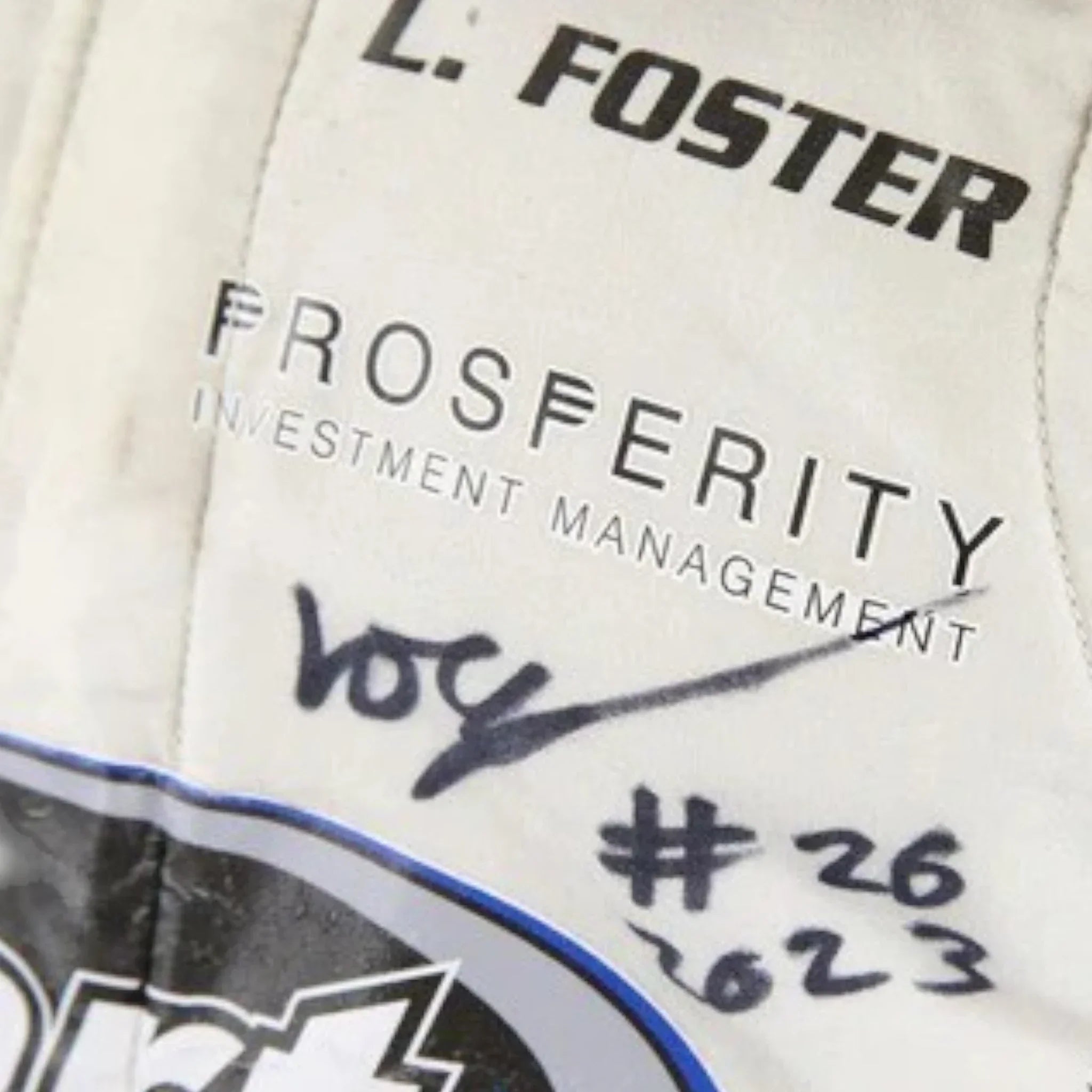 Signed Race Winning Indy NXT Suit - 2023 Louis Foster Andretti Autosport - F1 Vintage Racewear