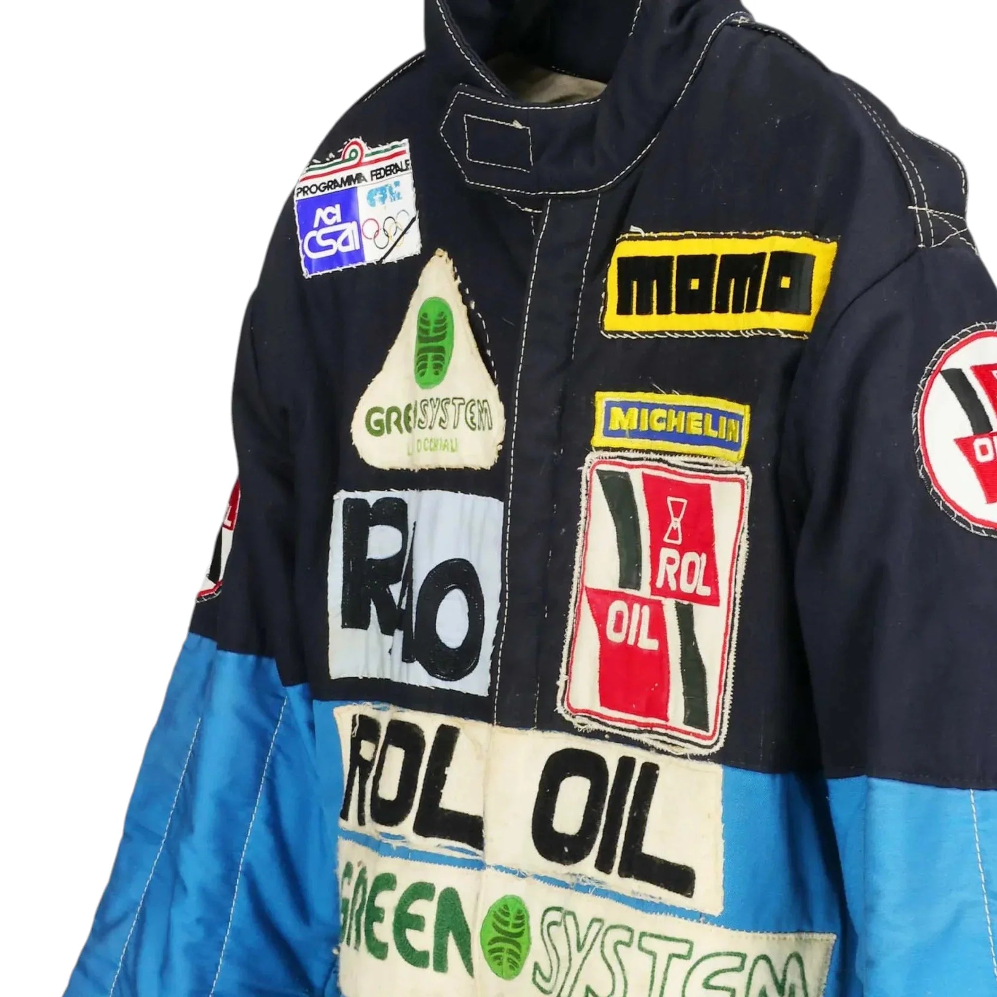 1981-83 Beppe Gabbiani Signed Race Osella F1 & F2 Suit - F1 Vintage Racewear