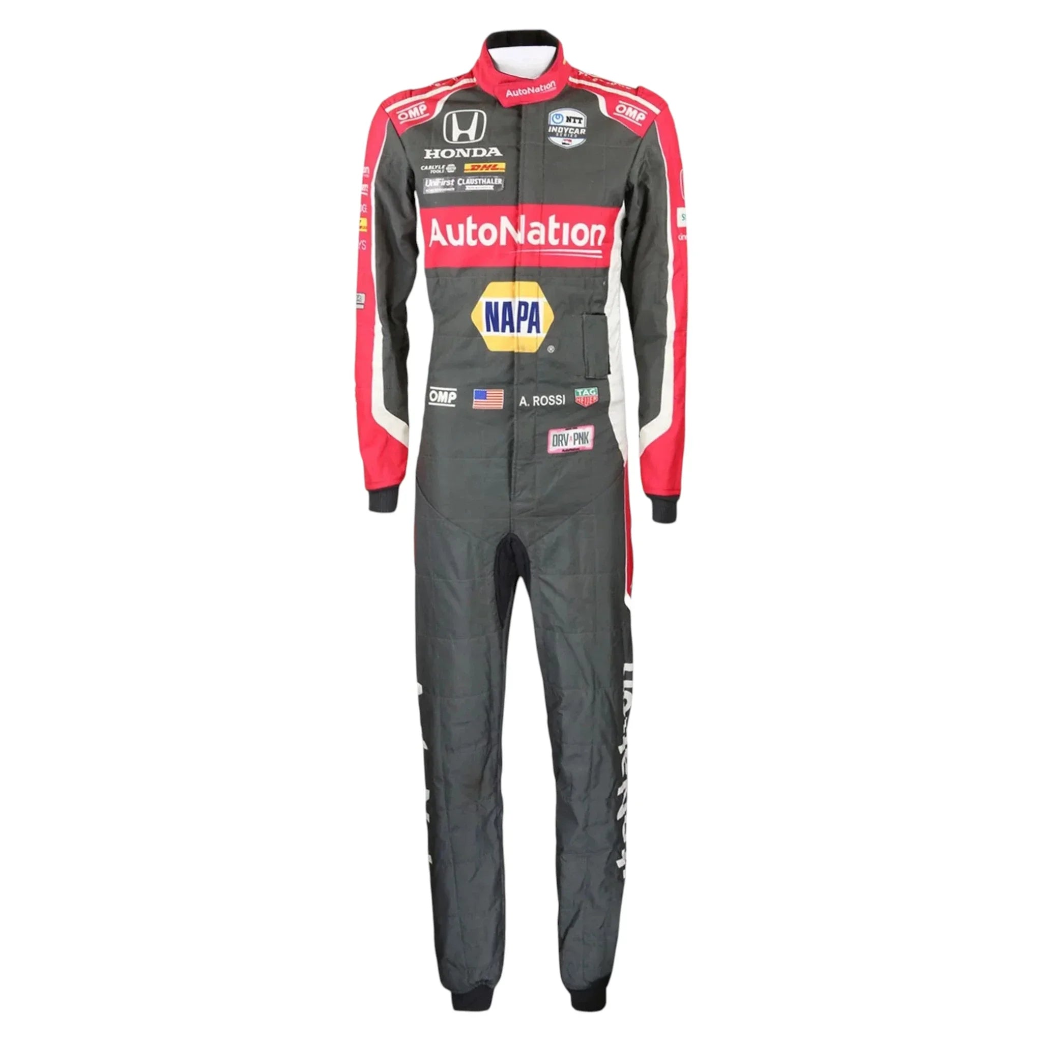Signed 2021 Alexander Rossi Andretti Autosport IndyCar Suit - F1 Vintage Racewear