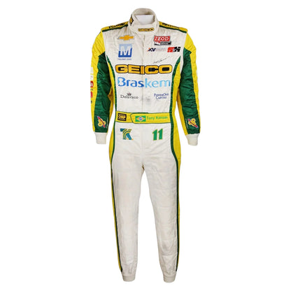 Signed 2012 Tony Kanaan KV Racing IndyCar Suit - F1 Vintage Racewear