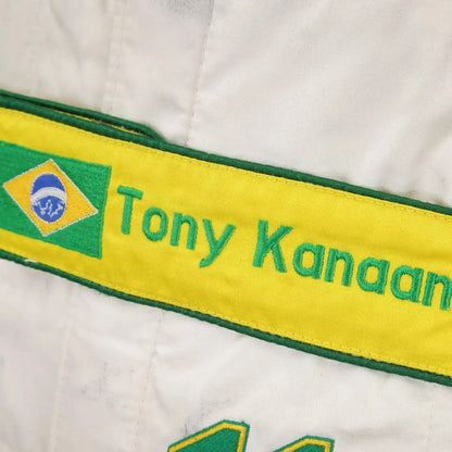 Signed 2012 Tony Kanaan KV Racing IndyCar Suit - F1 Vintage Racewear