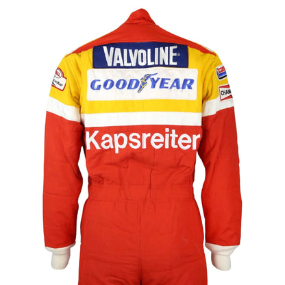 Indy 500 Autographed Suit - Derek Daly 1985 IndyCar Race | Tom Hess Racing - F1 Vintage Racewear