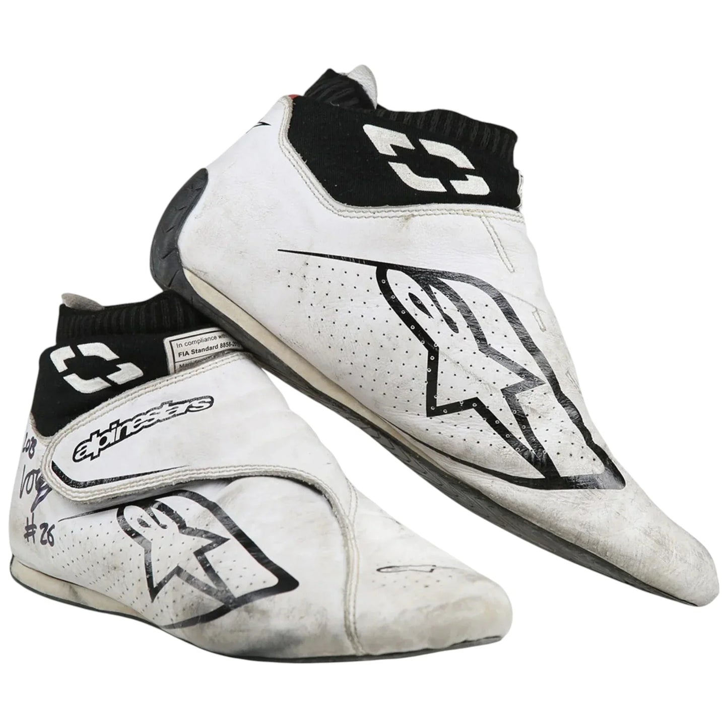 2023 Louis Foster Race Andretti Autosport Indy NXT Boots - F1 Vintage Racewear