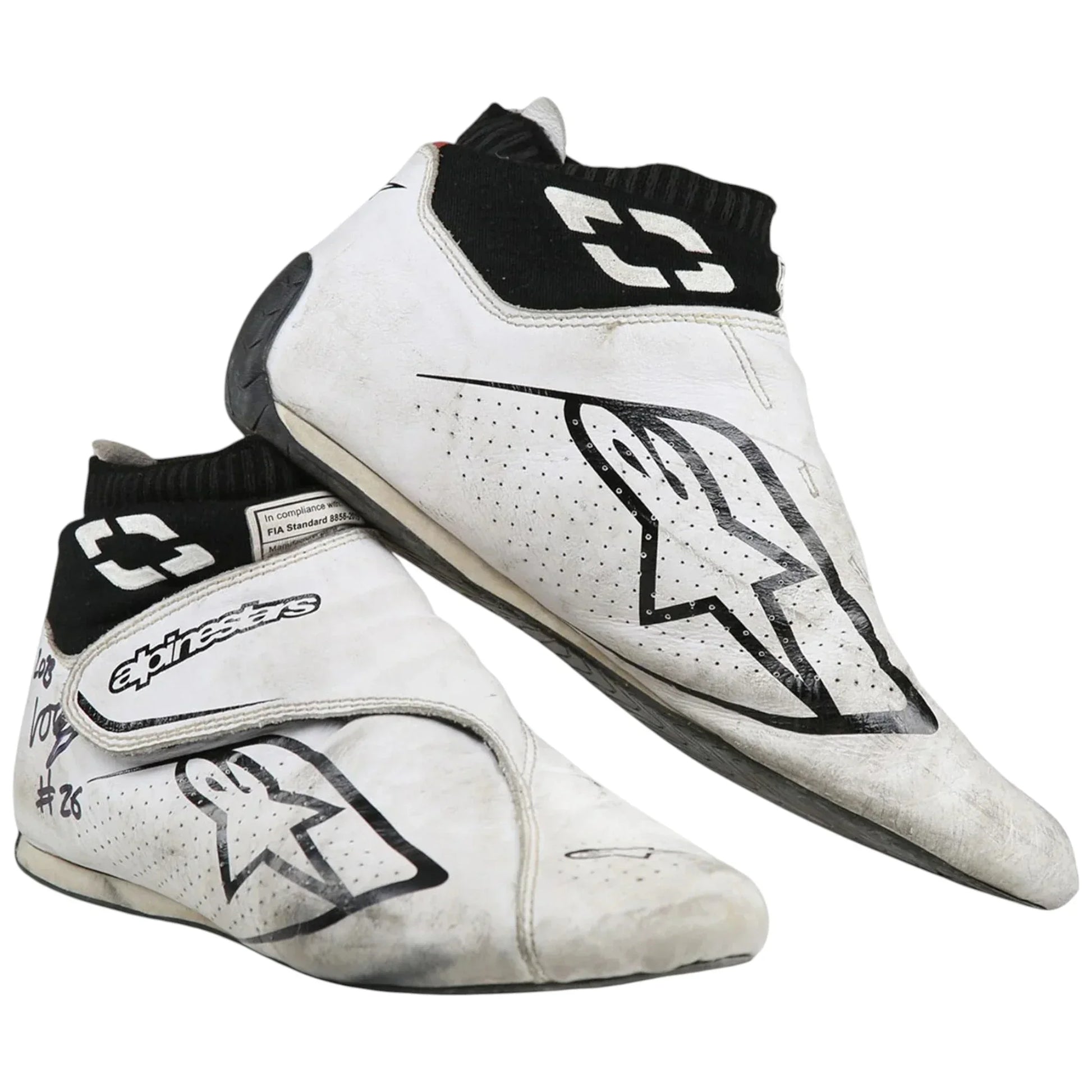 2023 Louis Foster Race Andretti Autosport Indy NXT Boots - F1 Vintage Racewear