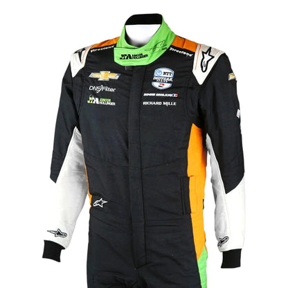Romain Grosjean Signed IndyCar Suit - 2024 Juncos Hollinger Racing - F1 Vintage Racewear