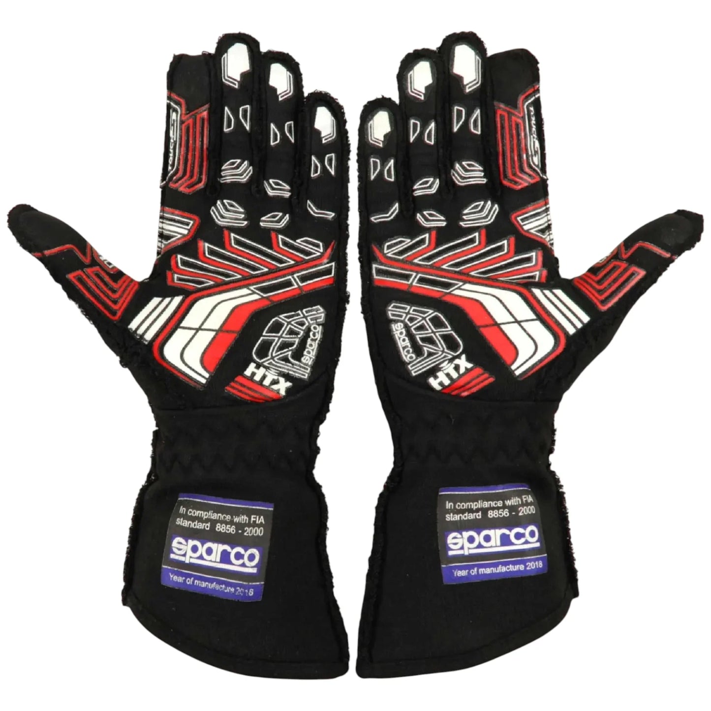 2022 Linus Lunqvist Signed Championship HMD Indylights Gloves - F1 Vintage Racewear